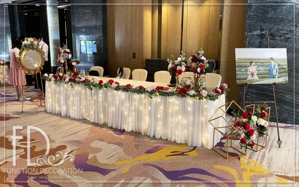Function Decoration 婚禮佈置-2-婚禮當日