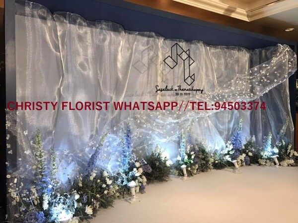Wedding decoration@christy florist婚禮場地佈置-4-婚禮當日