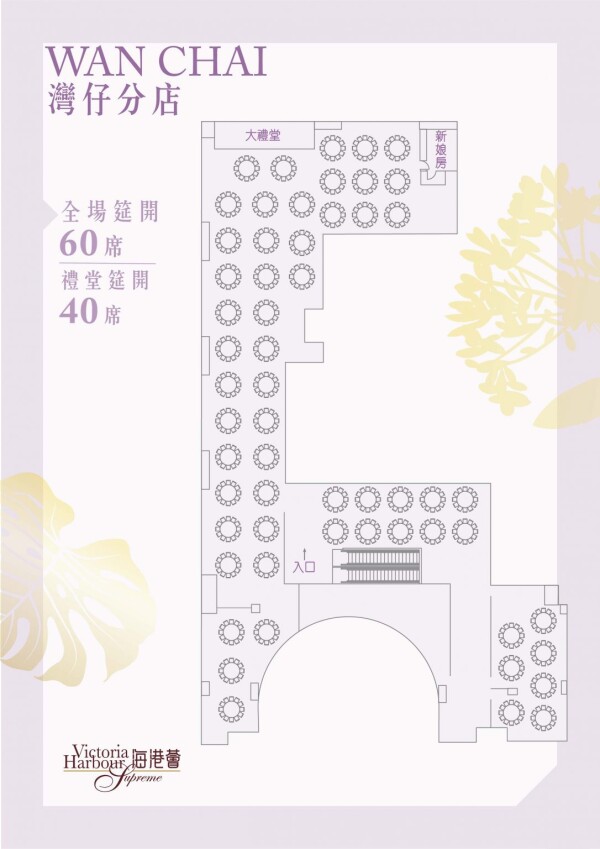 海港薈 (海港中心) Victoria Harbour Supreme (Harbour Centre)-3-婚宴場地