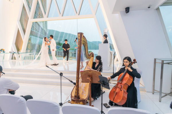 香港婚禮豎琴 Hong Kong Wedding Harp Music-2-婚禮當日