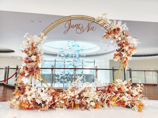 T & M Decoration - 婚禮場地佈置專門店-0-婚禮當日