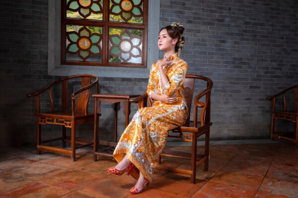 鴻運繡莊(元朗總店) Lucky Embroidery-Chinese wedding dress-2-婚紗禮服