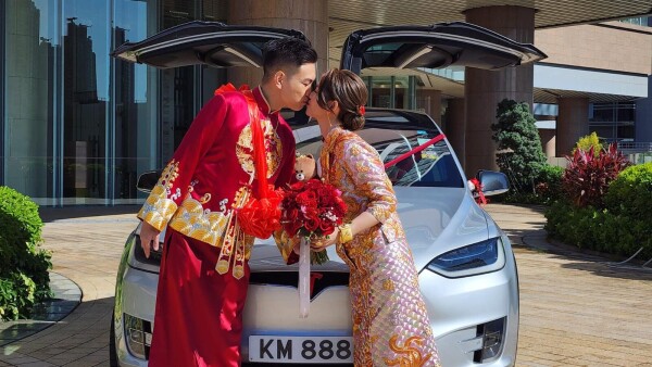 軒武旅運公司(結婚花車) 8881車隊-4-婚禮當日