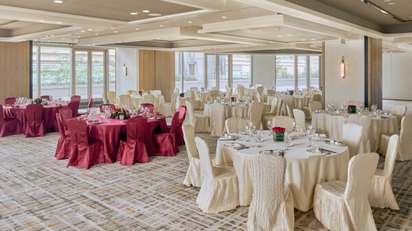 九龍東帝苑酒店 The Royal Garden Kowloon East (前身為香港九龍東皇冠假日酒店 Crowne Plaza Hong Kong Kowloon East)-4-婚宴場地