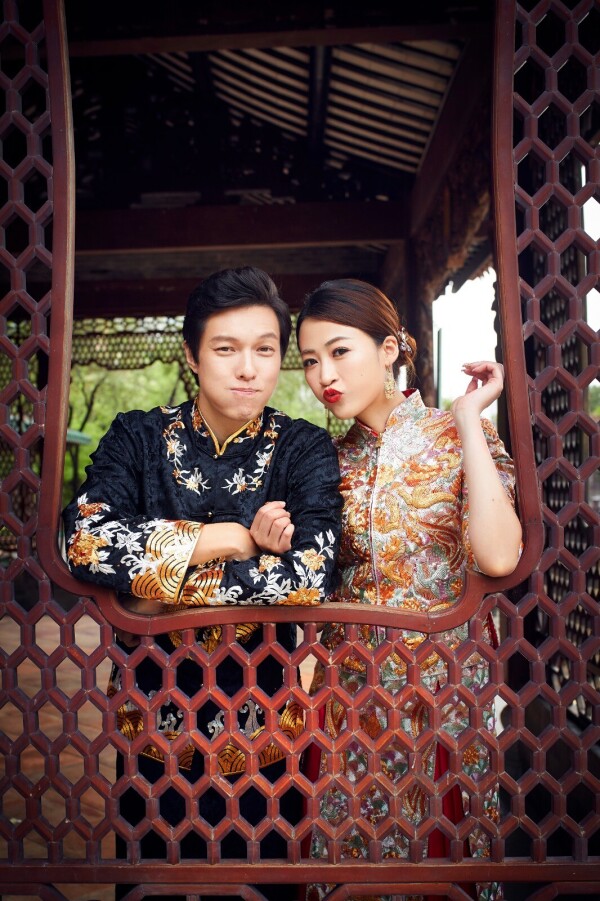 鴻運繡莊 (尖沙咀店) Lucky Embroidery-Chinese wedding dress-1-婚紗禮服