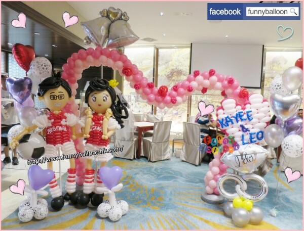 緣來是扭波 Funny Balloon-0-婚禮當日