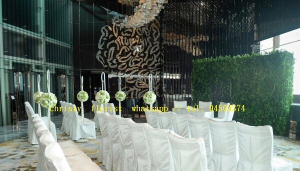 Wedding decoration@christy florist婚禮場地佈置-2-婚禮當日