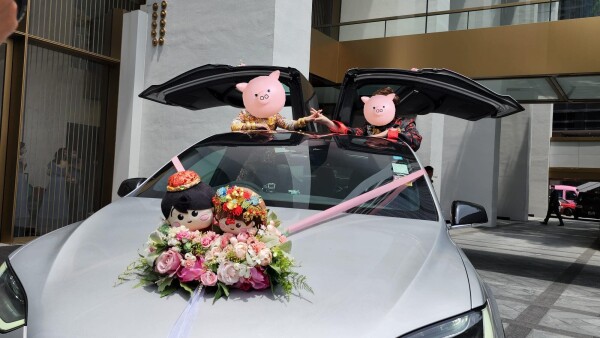 軒武旅運公司(結婚花車) 8881車隊-0-婚禮當日