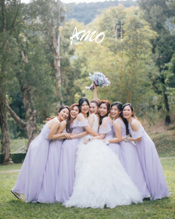 AMO Bridal 姊妹裙·晚裝·化妝造型-3-婚紗禮服