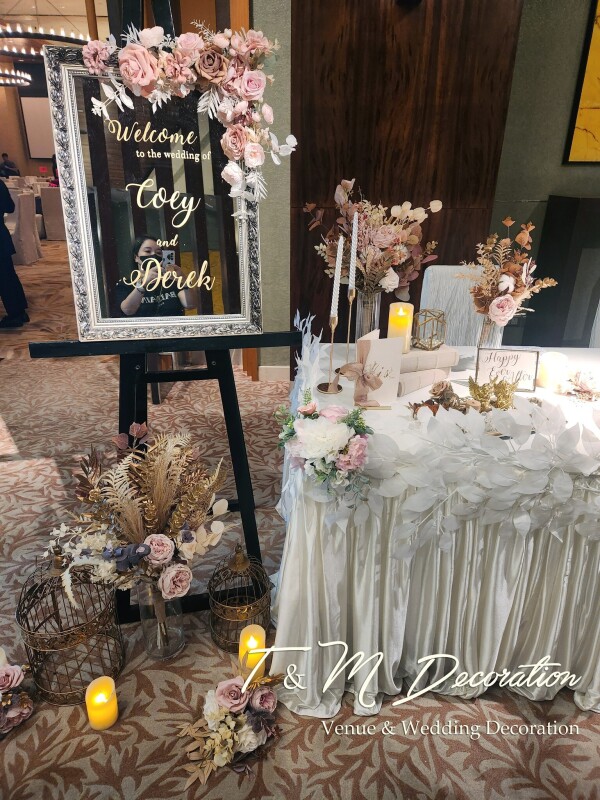 T & M Decoration - 婚禮場地佈置專門店-1-婚禮當日