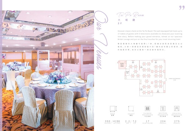 麗豪酒店 Regal Riverside Hotel-4-婚宴場地