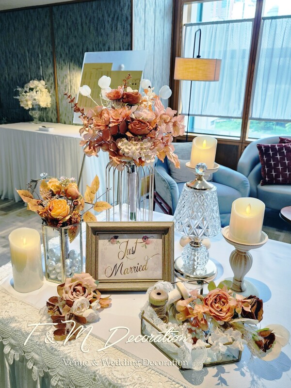 T & M Decoration - 婚禮場地佈置專門店-4-婚禮當日