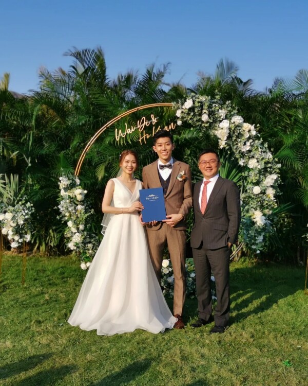 戴秉信律師 Frederick Tai-2-婚禮當日