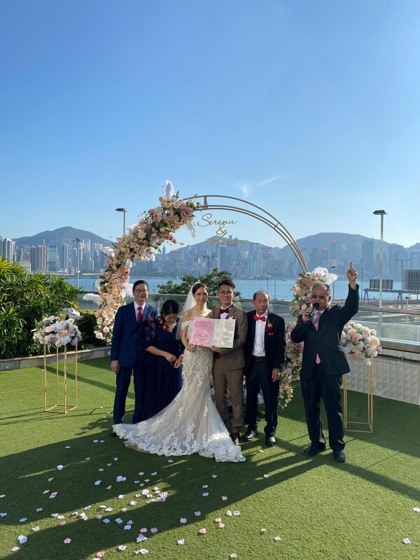 黃家興律師,博士,婚姻監禮人 Dr. Daniel Wong 黃律師事務所 Wong & Co. Solicitors-1-婚禮當日