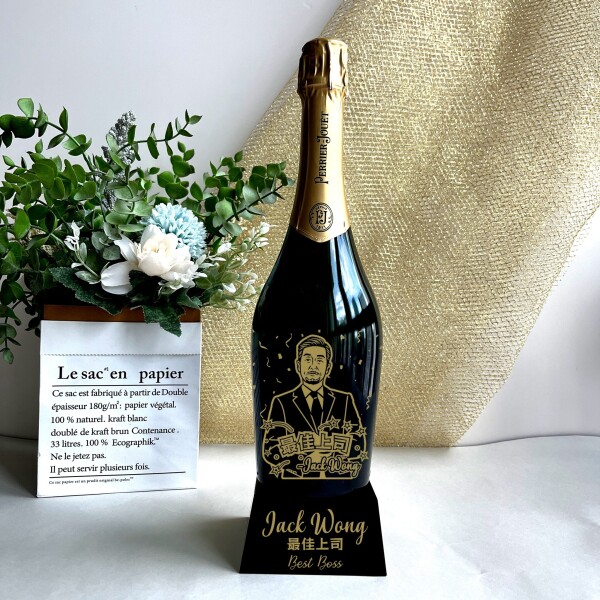 Design Your Own Wine 香港酒瓶雕刻-2-婚禮當日