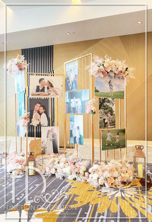 Function Decoration 婚禮佈置-4-婚禮當日