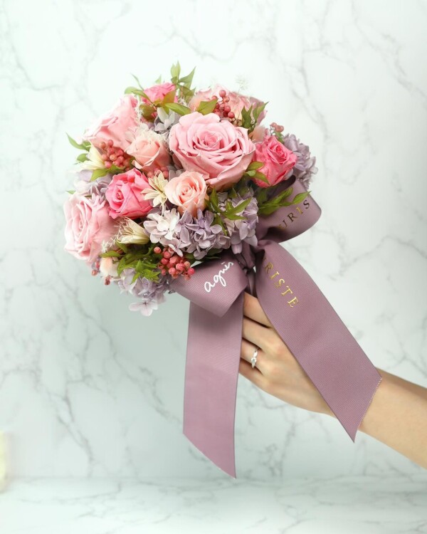 agnès b. Fleuriste (IFC)-2-婚禮當日