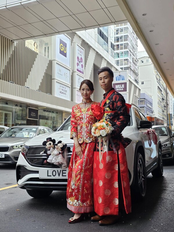 軒武旅運公司(結婚花車) 8881車隊-3-婚禮當日