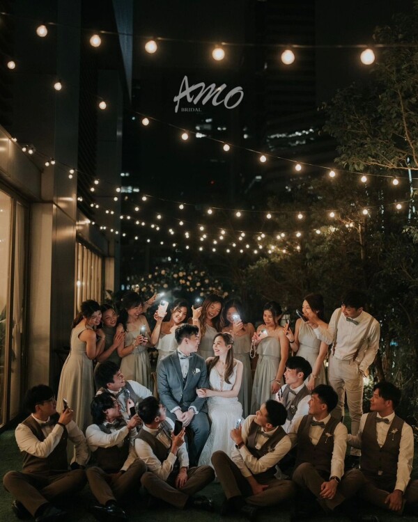 AMO Bridal 姊妹裙·晚裝·化妝造型-4-婚紗禮服