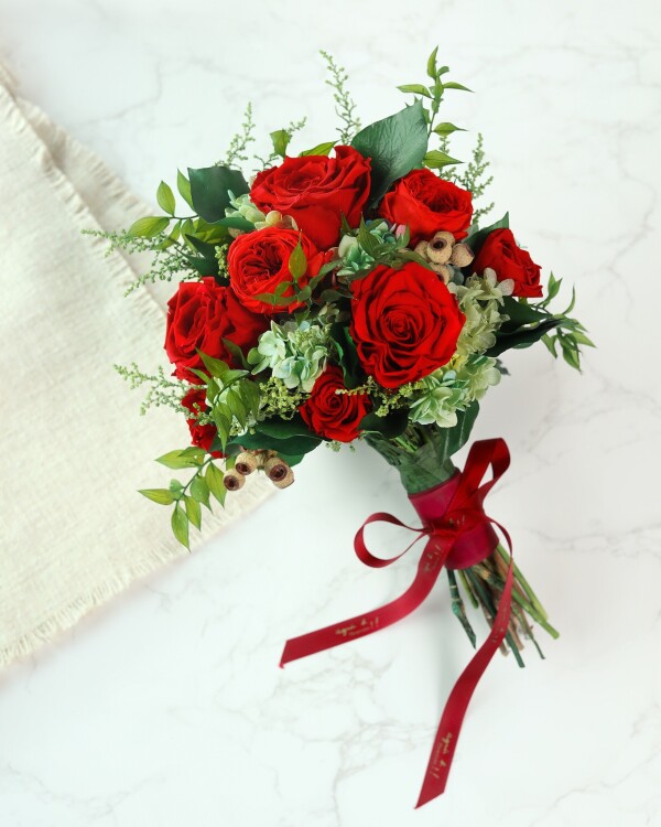 agnès b. Fleuriste (IFC)-1-婚禮當日