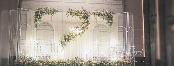 Simply Elegant Wedding & Event Decoration-0-婚禮當日