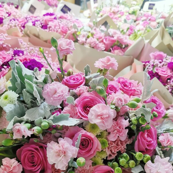 御花店 Flower Bouquet HK-2-婚禮當日