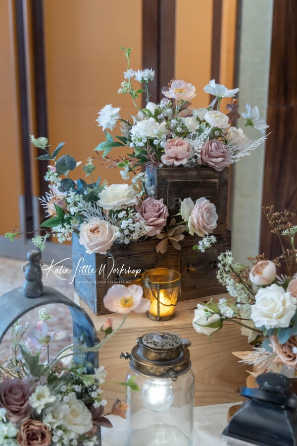 Katie Little Workshop - Wedding & Event Decoration-3-婚禮當日