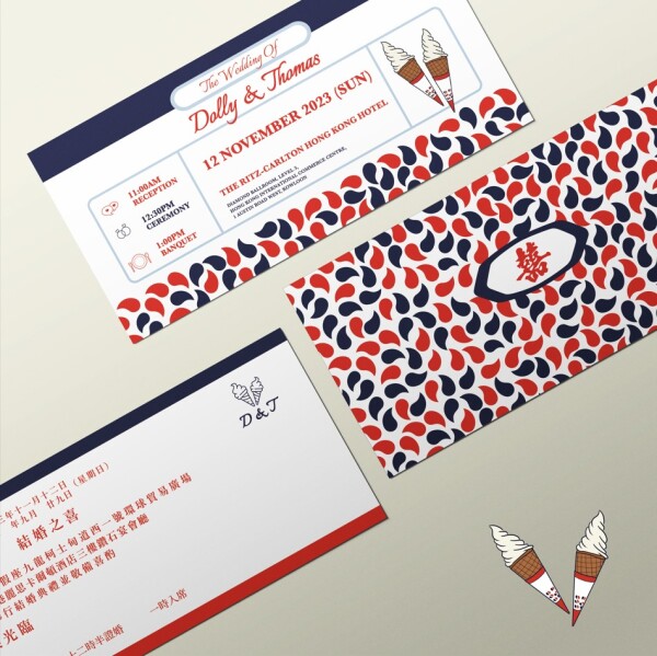 Couple Paint 喜帖設計-1-婚禮服務